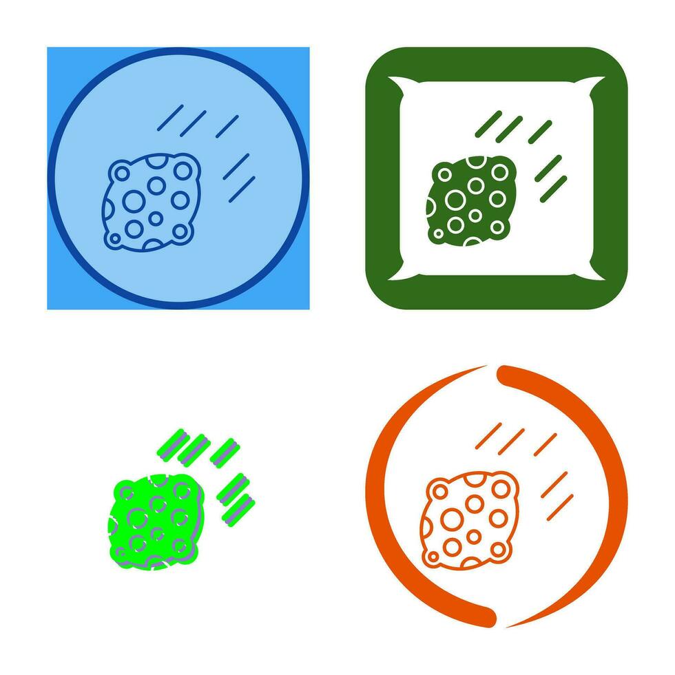 Asteroid Vector Icon