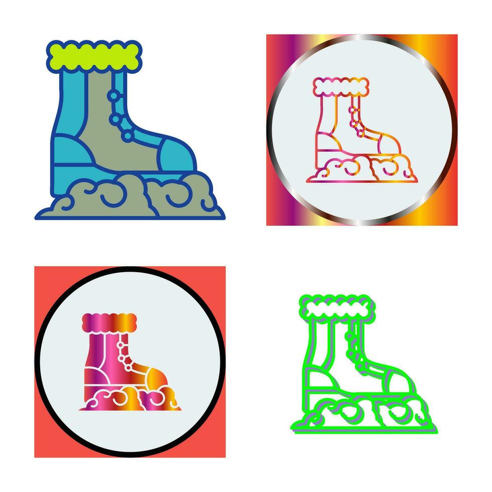 Snow Boots Vector Icon