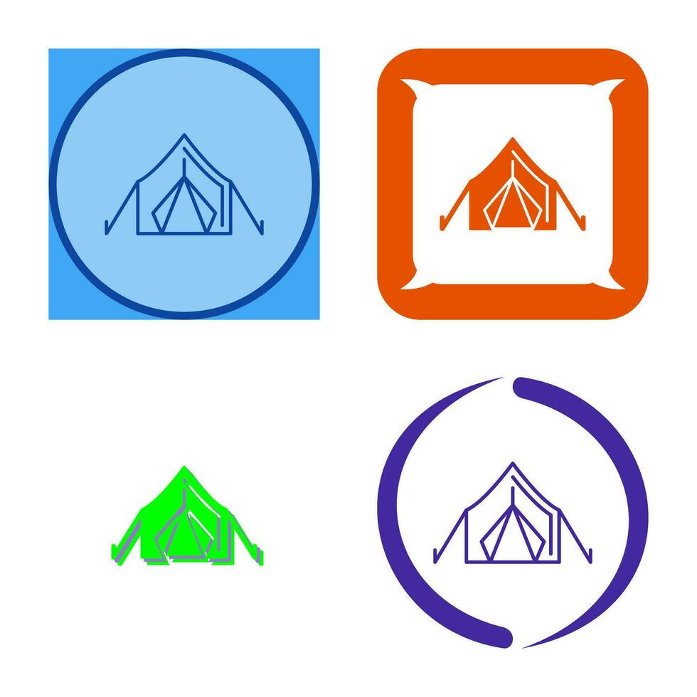 Tent Vector Icon