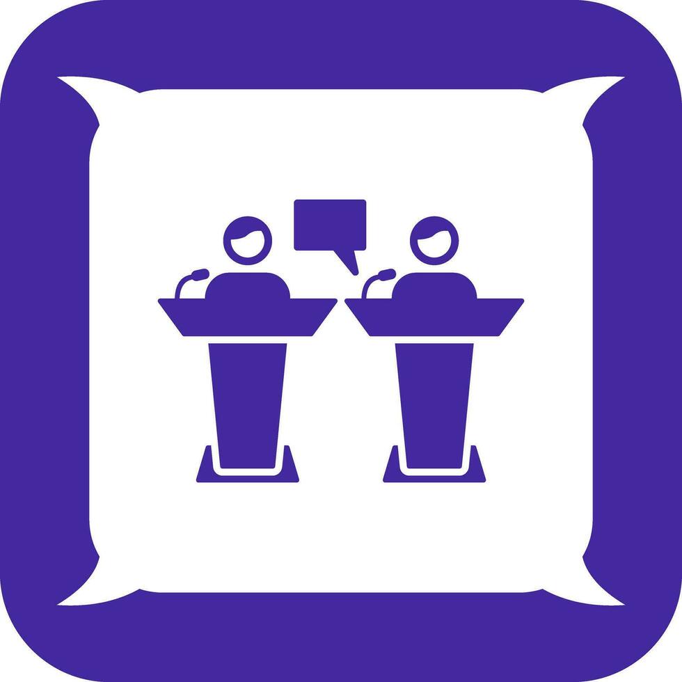 Debate Vector Icon