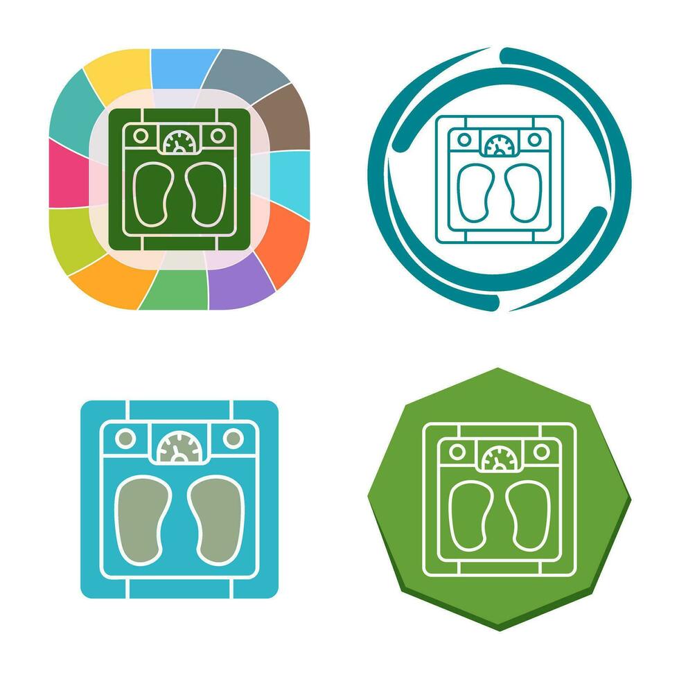 Weighing Scale Vector Icon