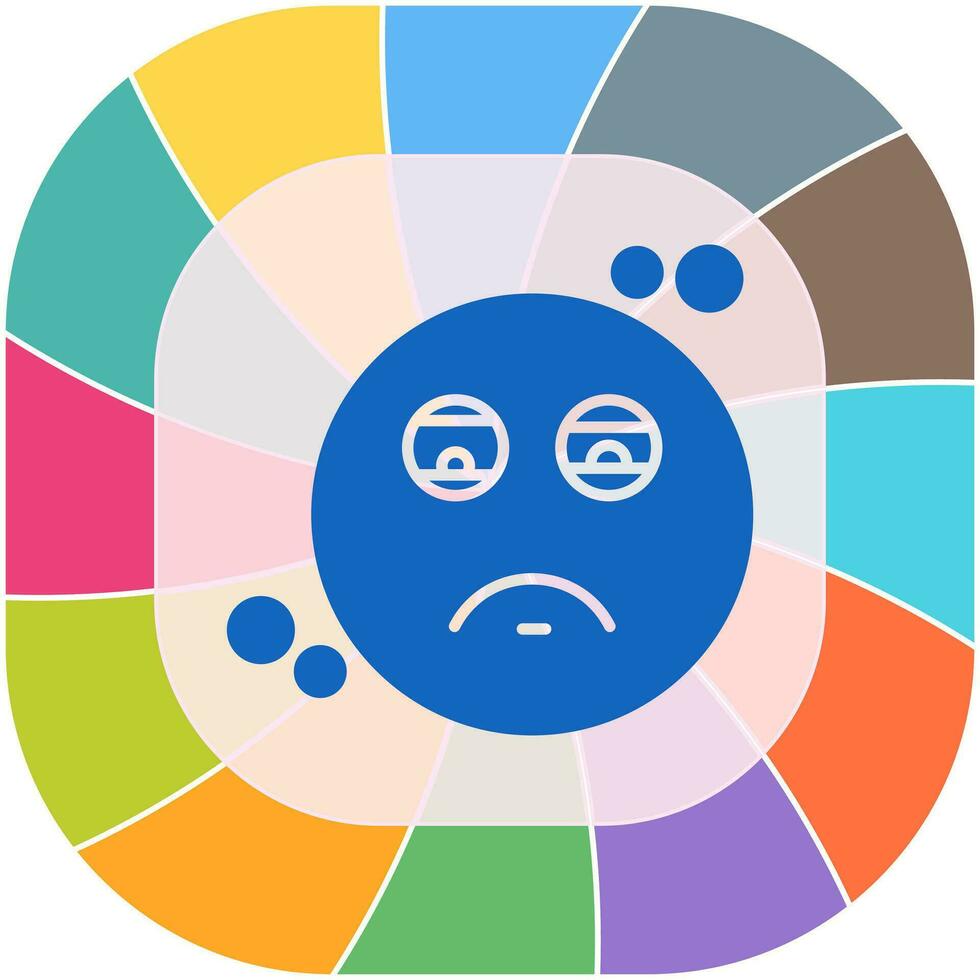 Tired Vector Icon