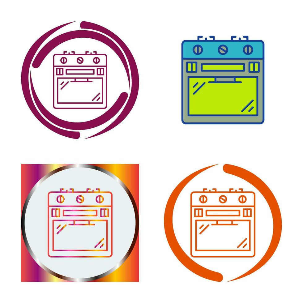 Stove Vector Icon