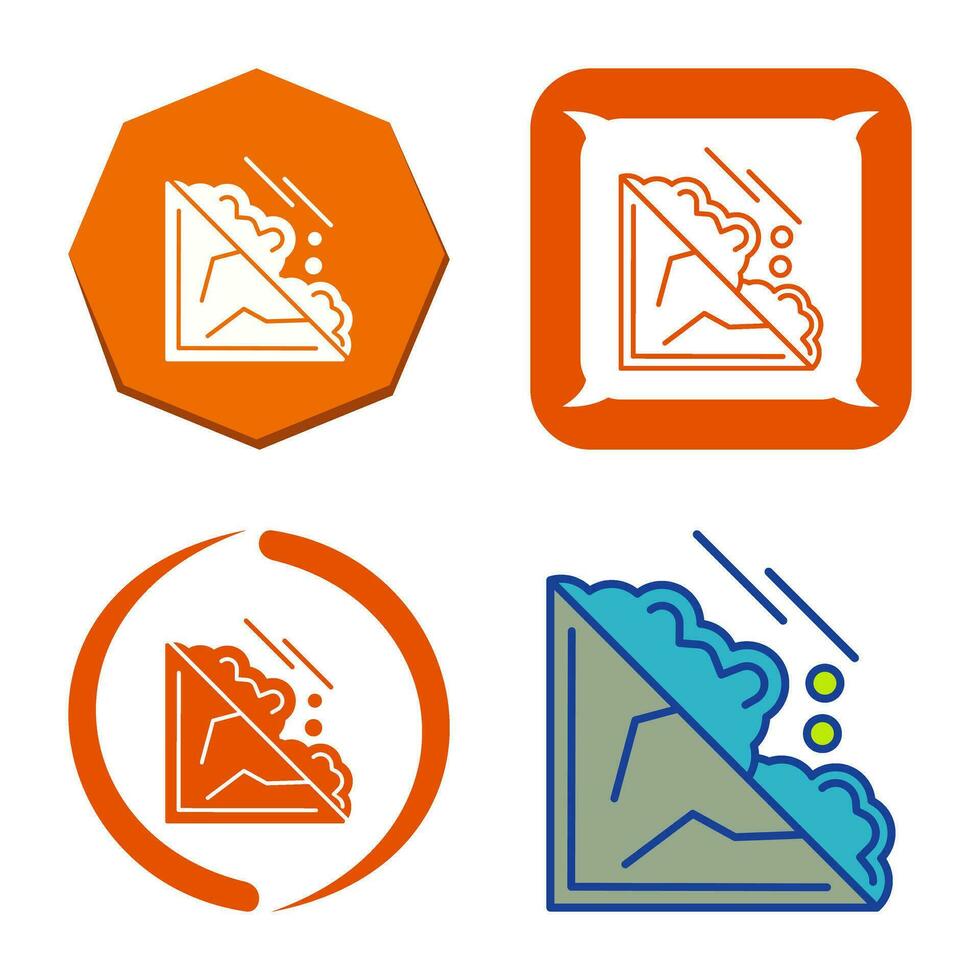 Avalanche Vector Icon