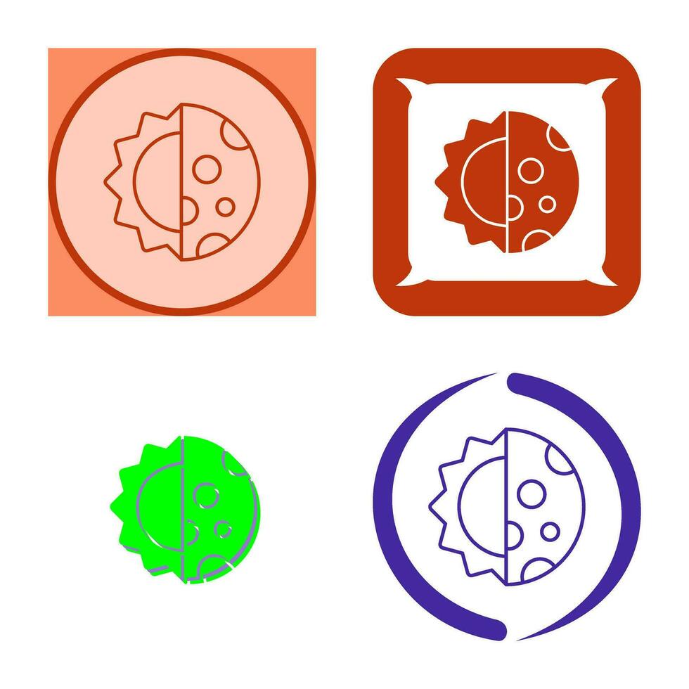 Day And Nigt Vector Icon