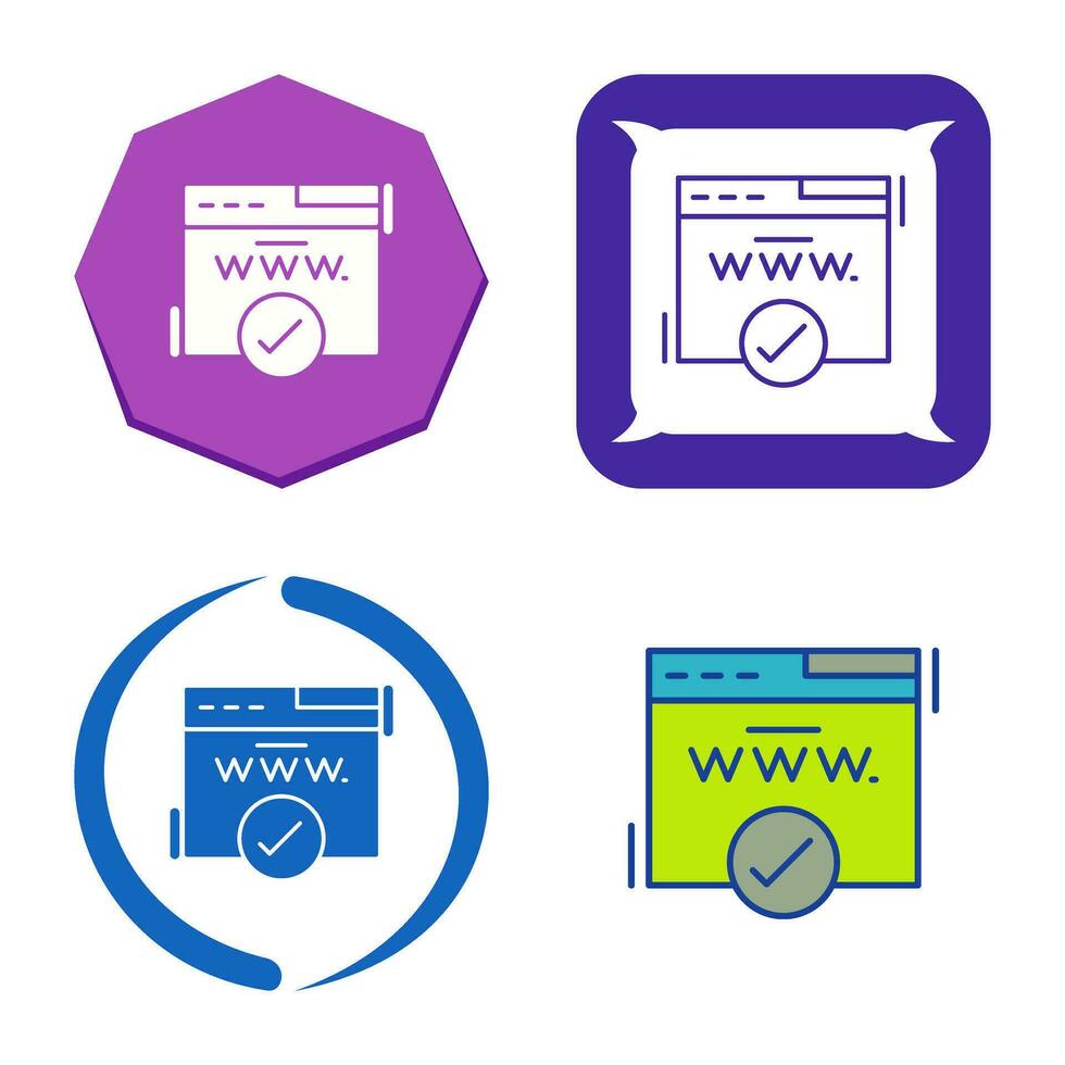 Domain Vector Icon