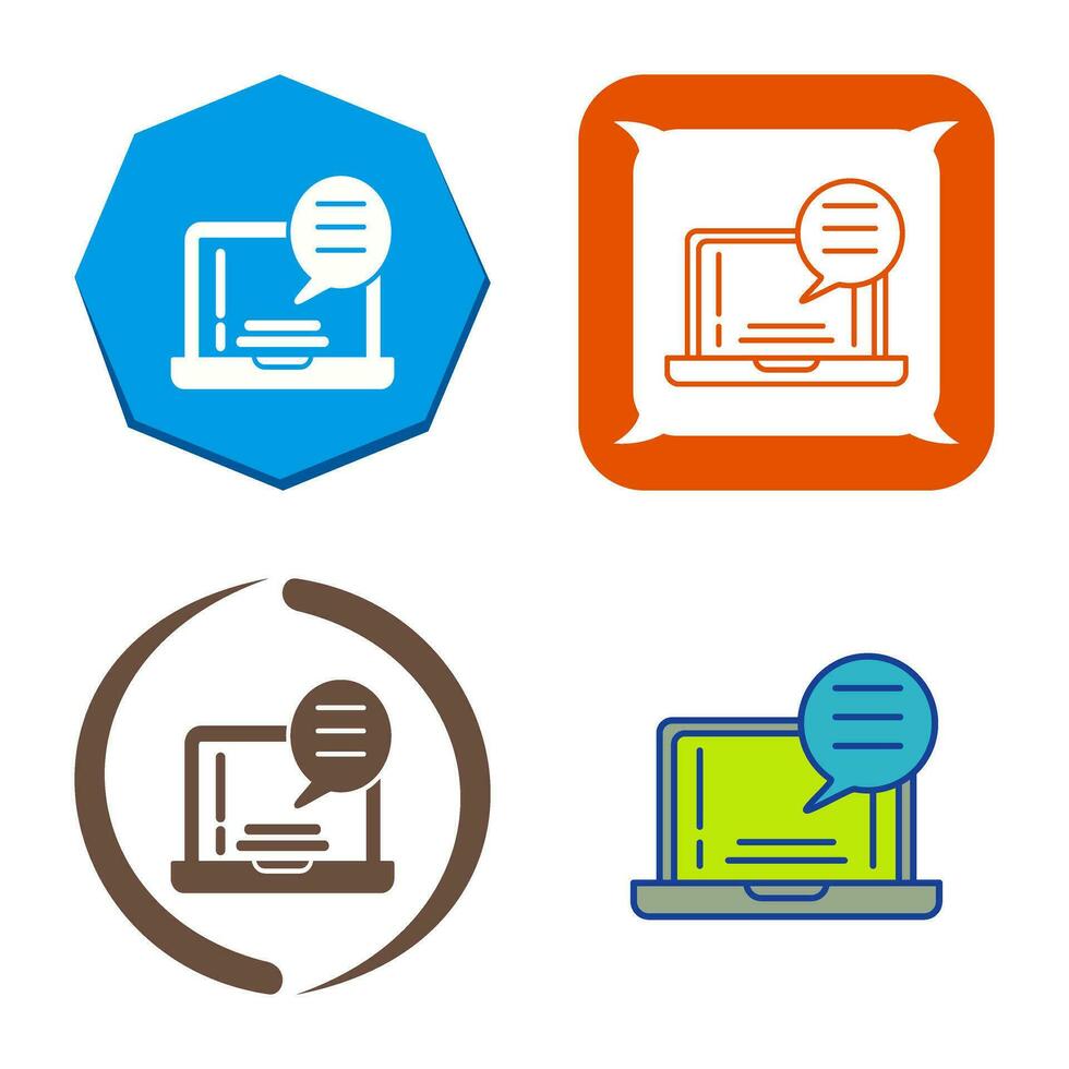 Chat Vector Icon