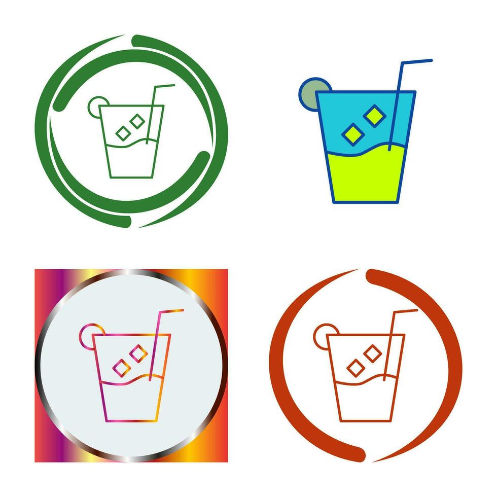 Unique Whiskey Sour Vector Icon