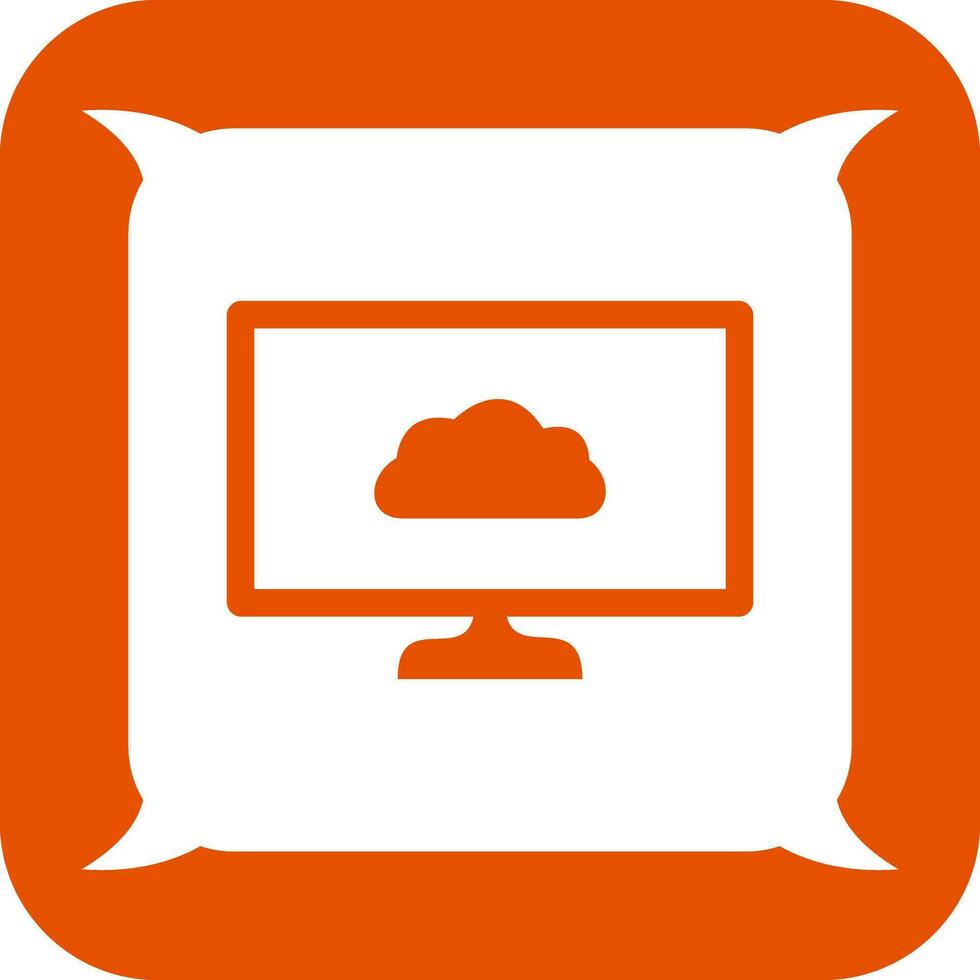 Unique Cloud System Vector Icon