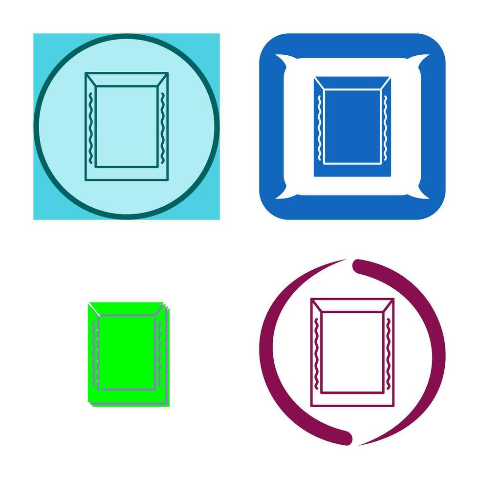 Unique Frame Vector Icon