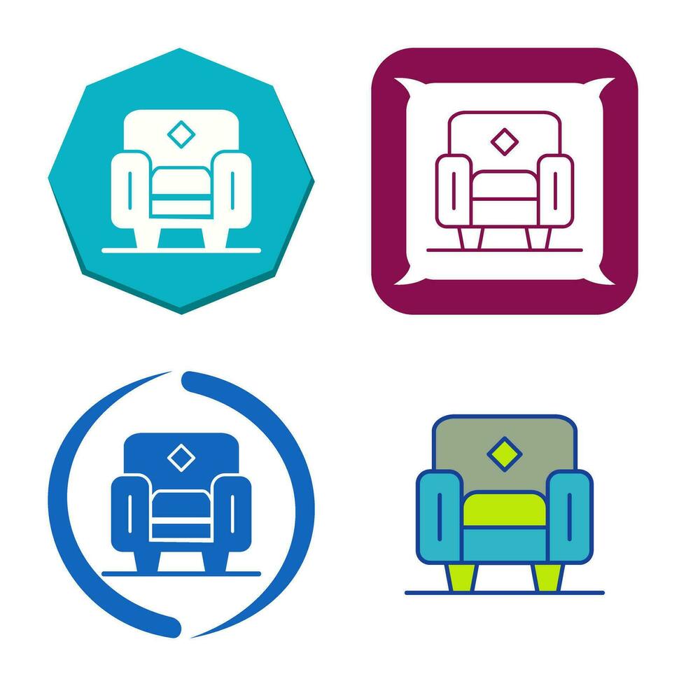 Armchair Vector Icon