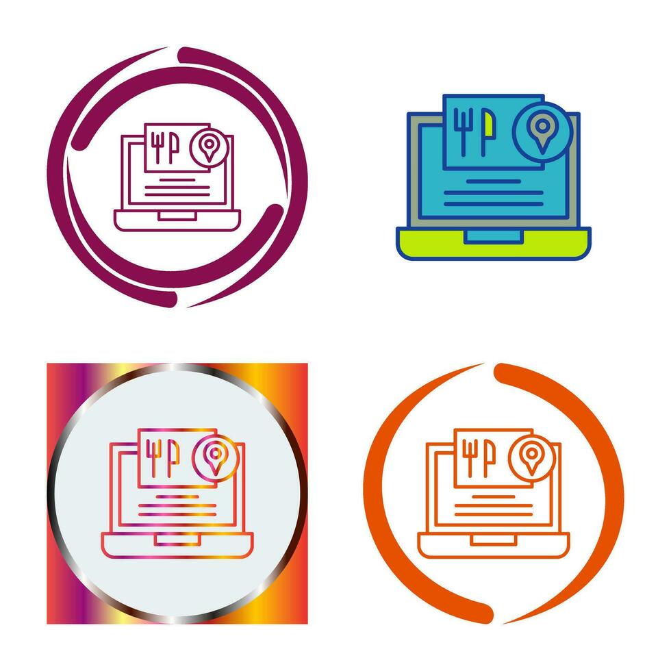 Food Delivery Vector Icon