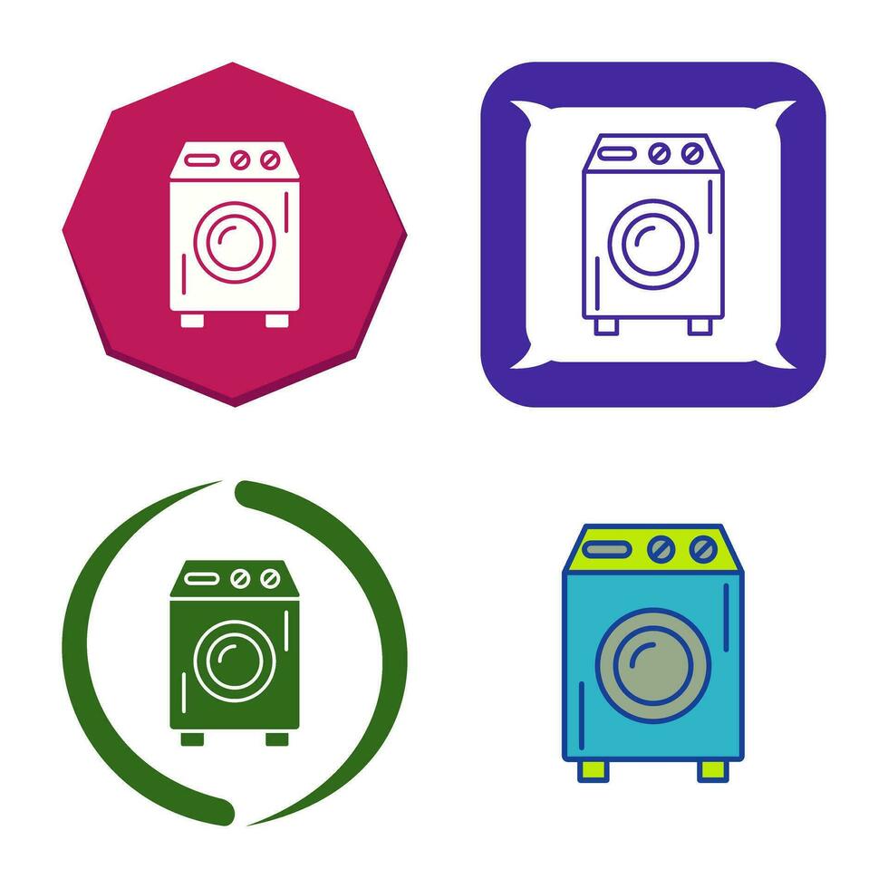 Washing Machine Vector Icon