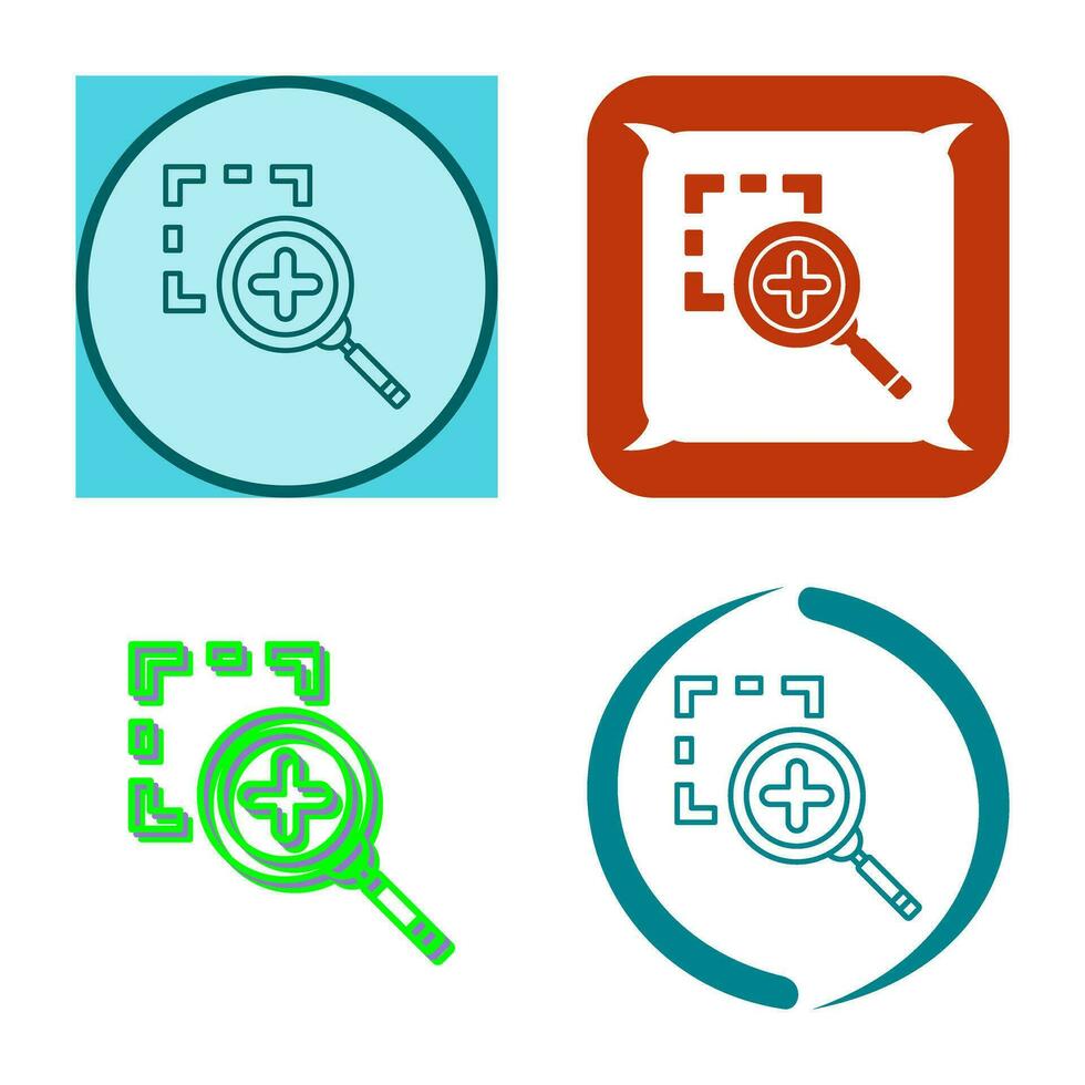 Zoom In Vector Icon