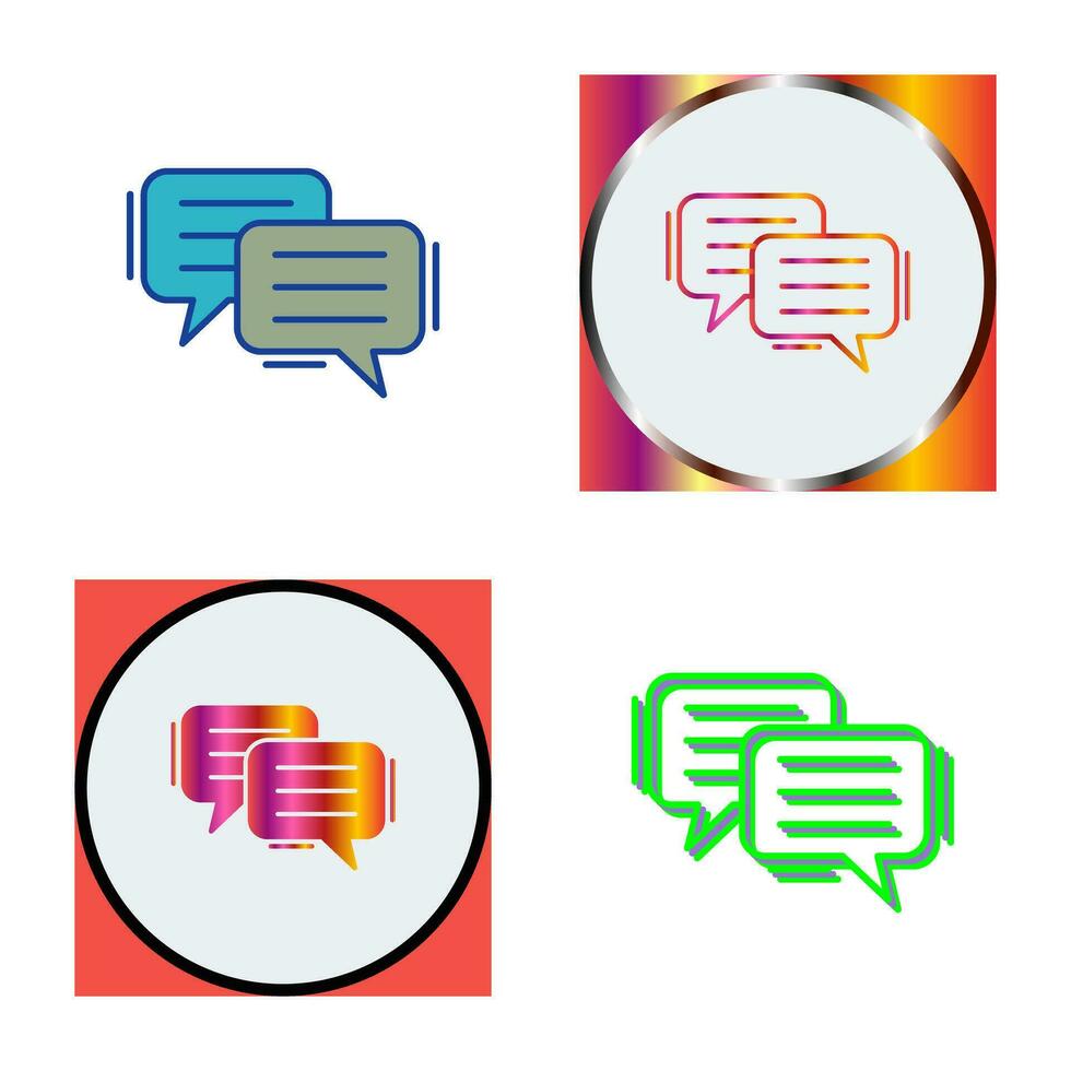 Chat Vector Icon