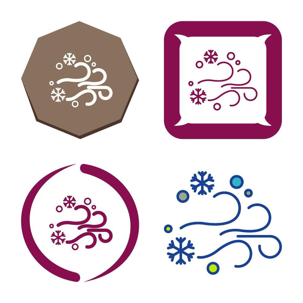 Blizzard Vector Icon