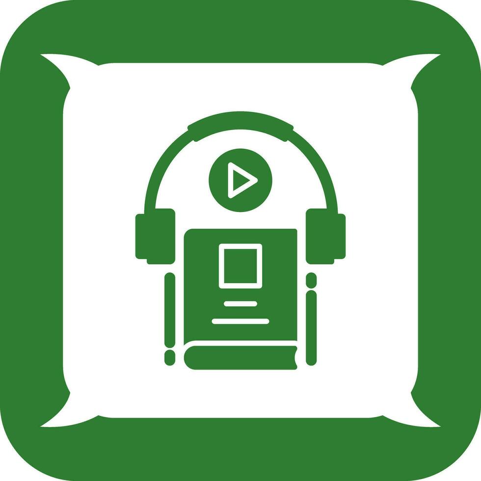 Audio Book Vector Icon