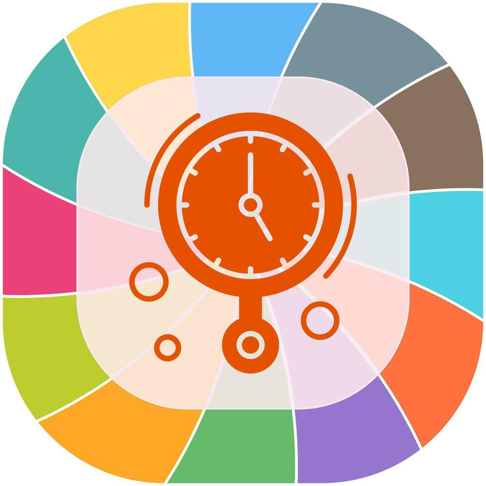 Wall Clock Vector Icon