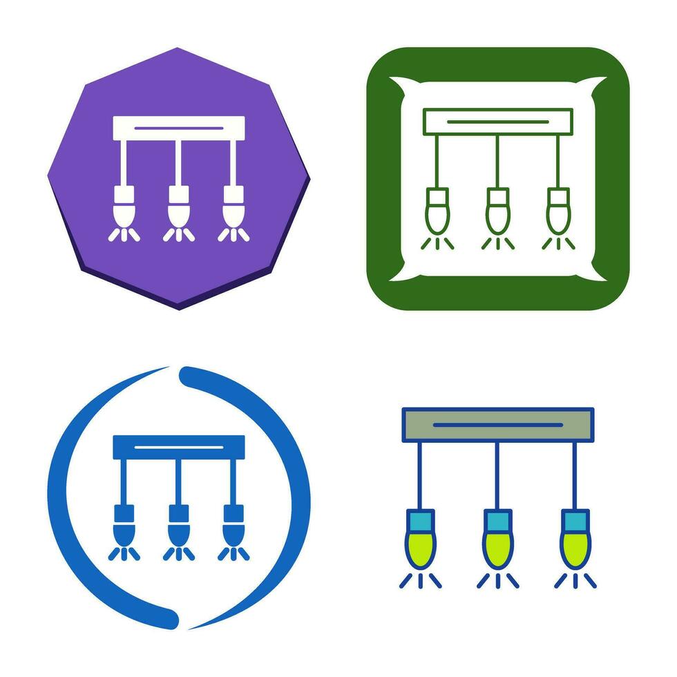 icono de vector de luz