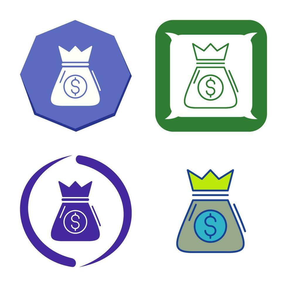 Money Bag Vector Icon