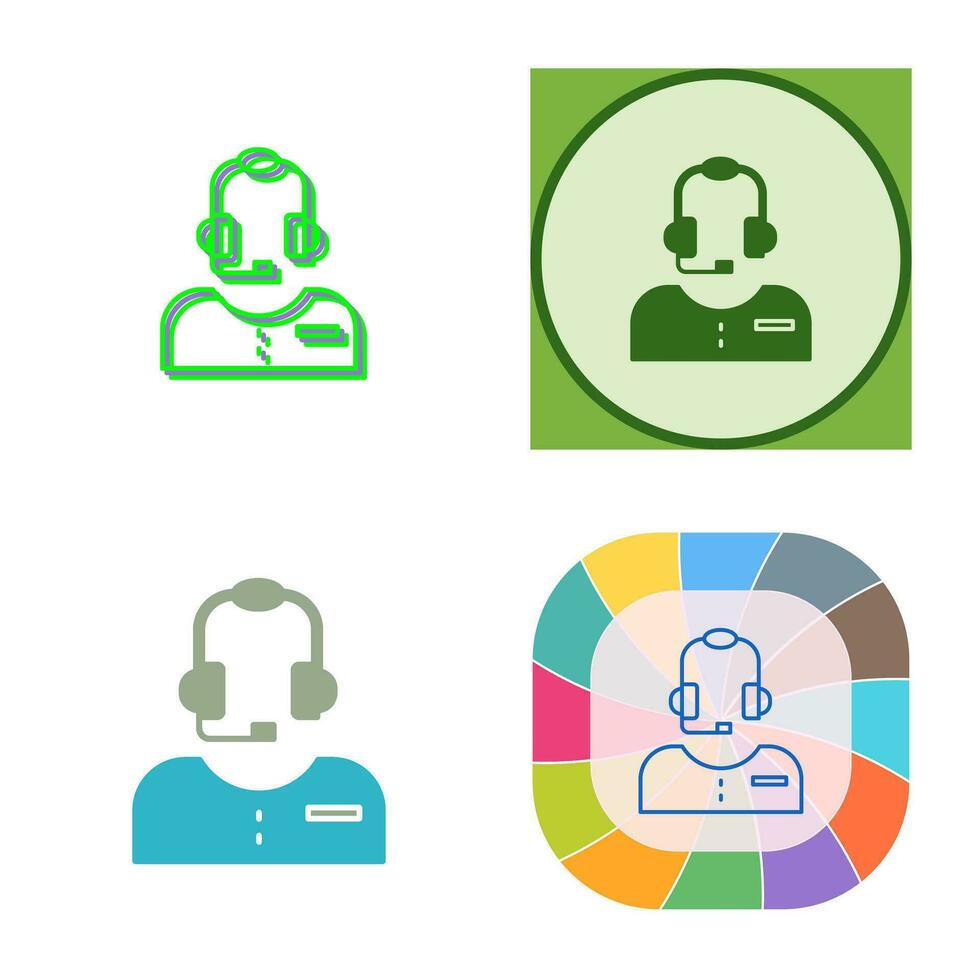 Customer Service Vector Icon