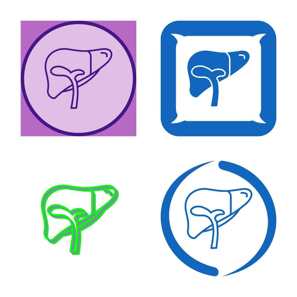 Liver Vector Icon