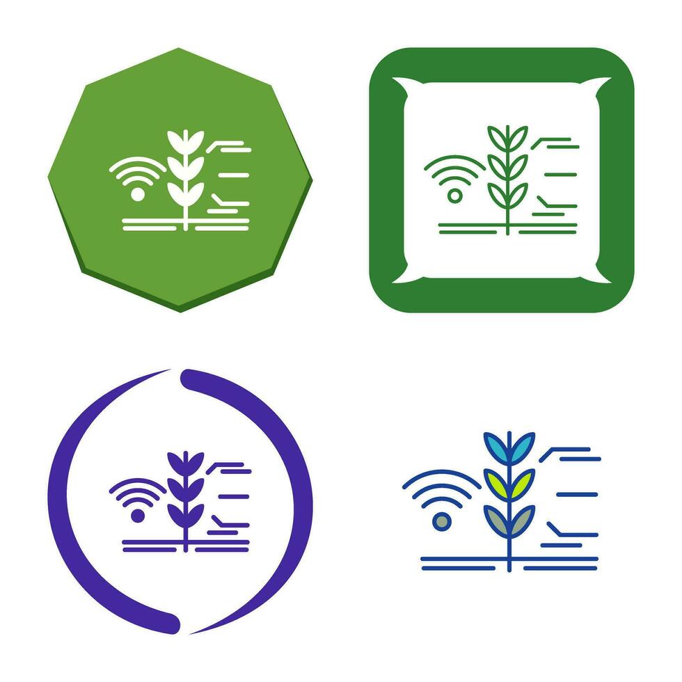 Smart Farm Vector Icon