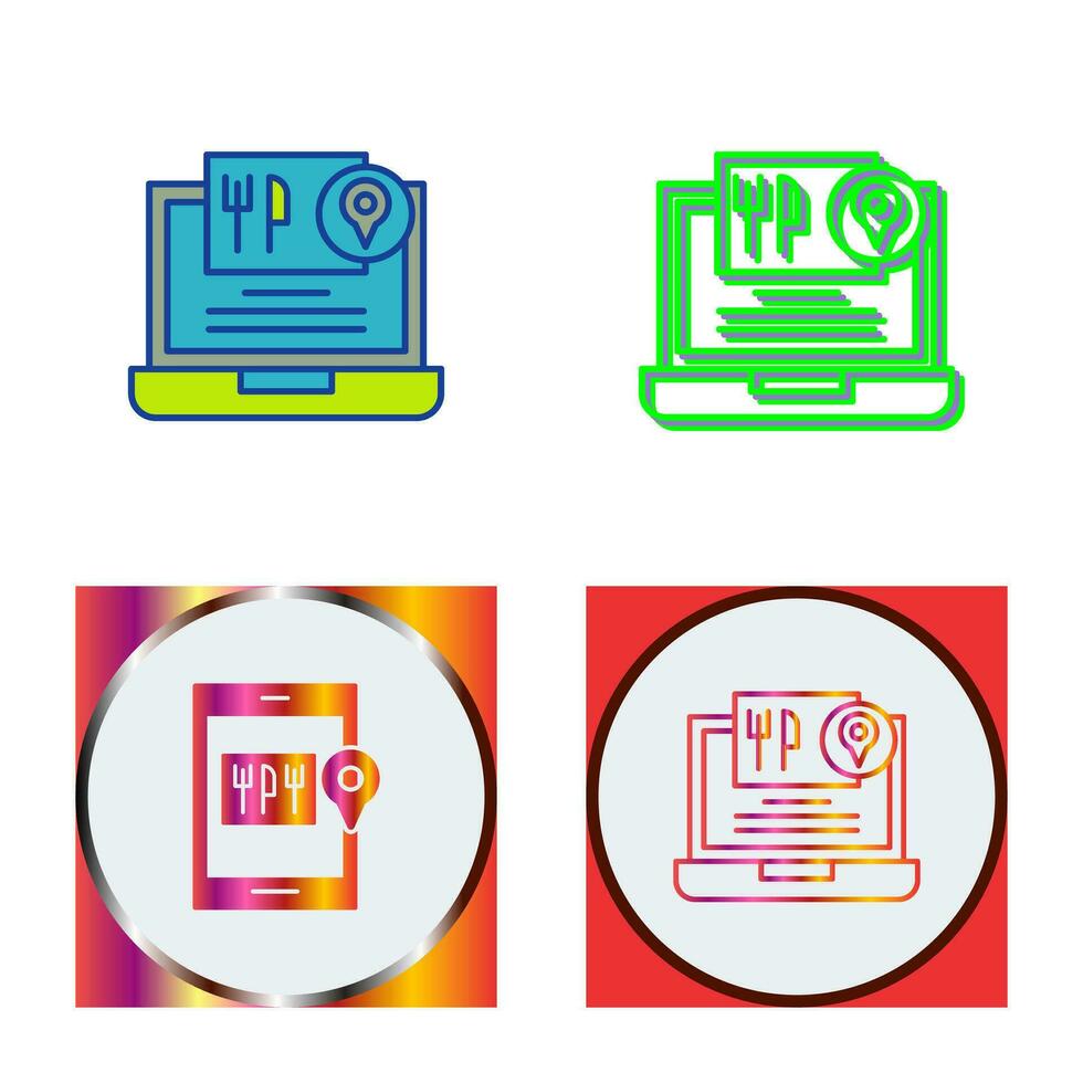 Food Delivery Vector Icon