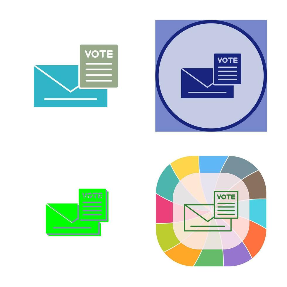 Letter Vector Icon