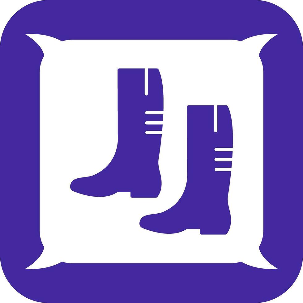 Gardening Boots Vector Icon