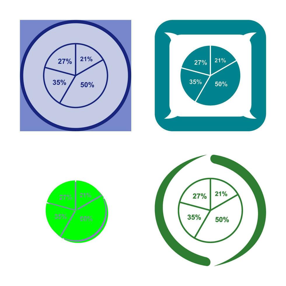 Pie Chart Vector Icon