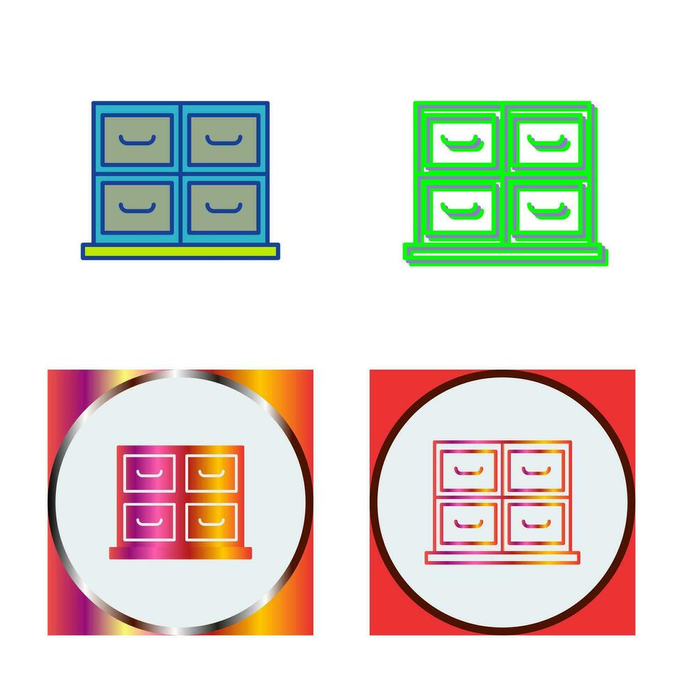 Cabinet Vector Icon