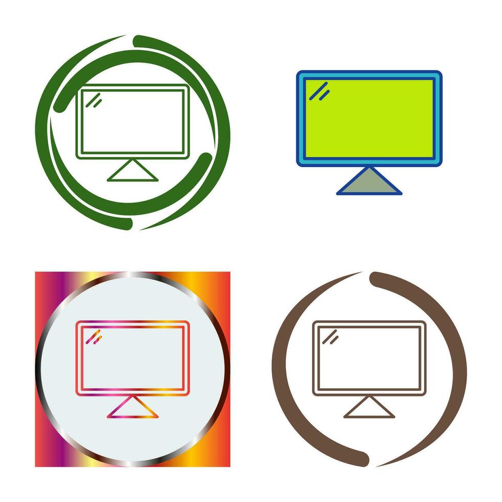 Computer Vector Icon