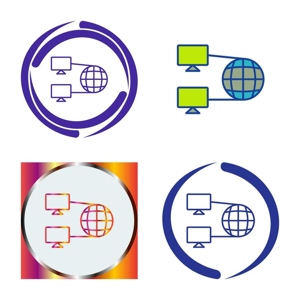 Internet Connectivity Vector Icon
