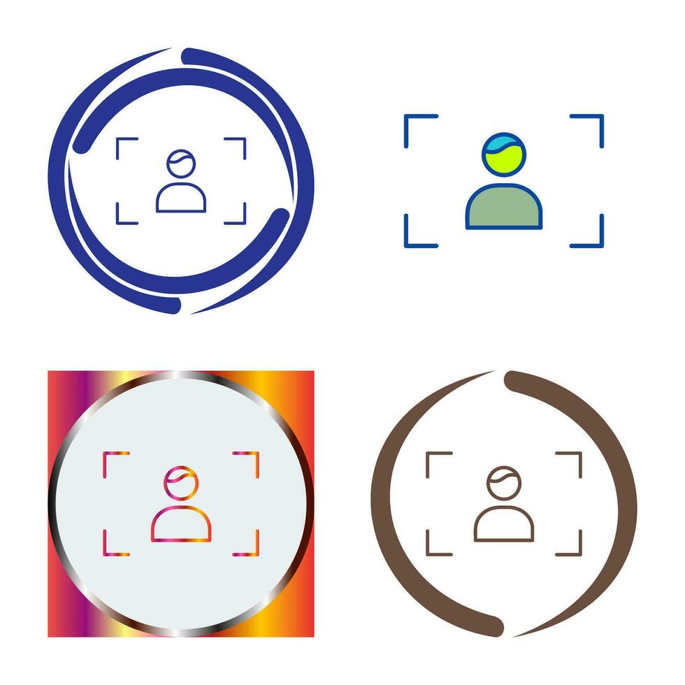 Unique Focus Vector Icon