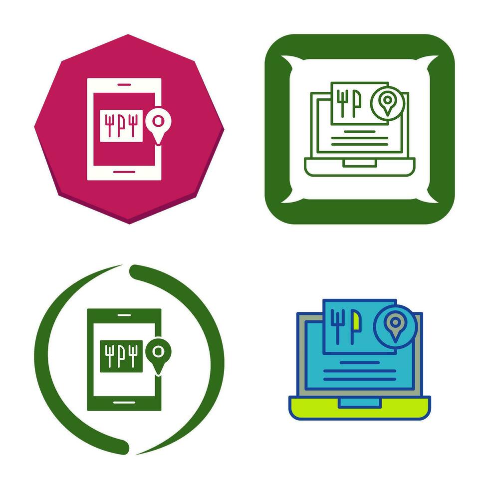 Food Delivery Vector Icon