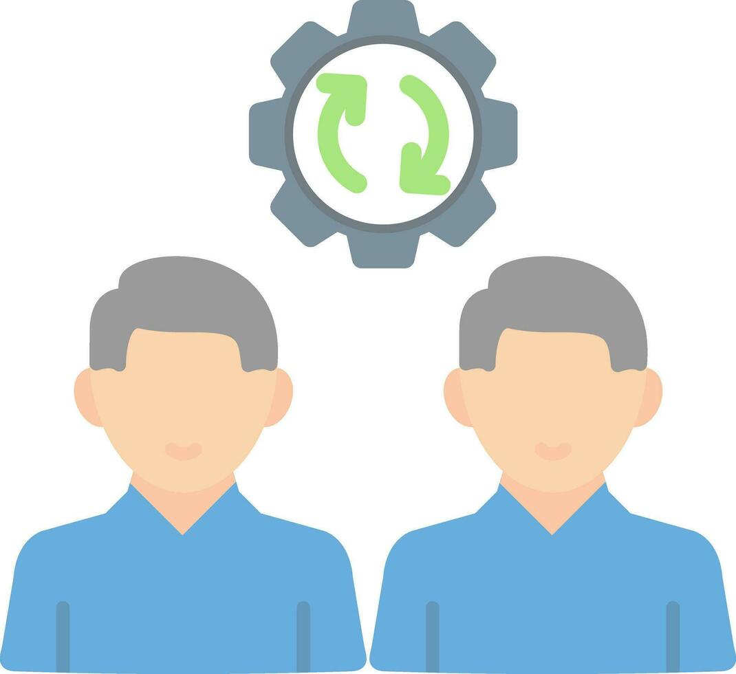 Change Management Vector Icon Design