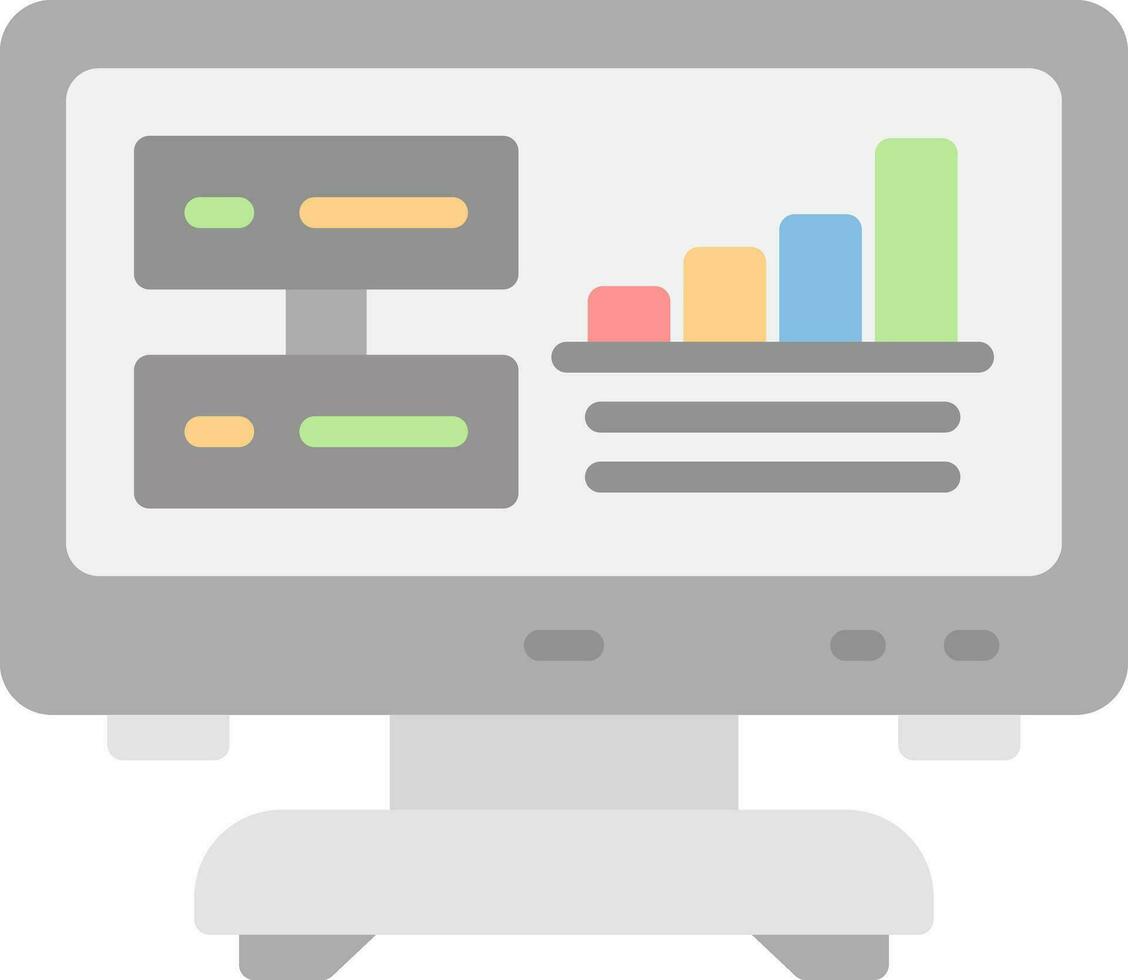 Data Driven Insights Vector Icon Design