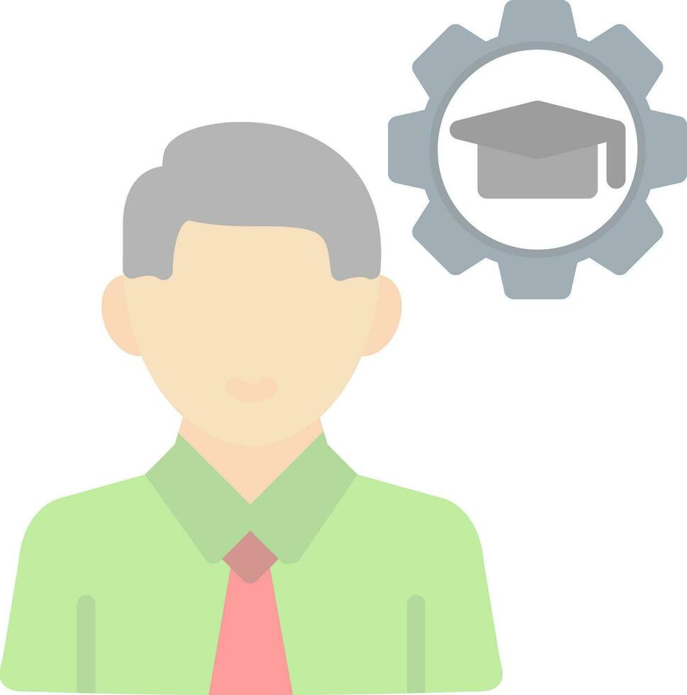 Knowledge Management Vector Icon Design