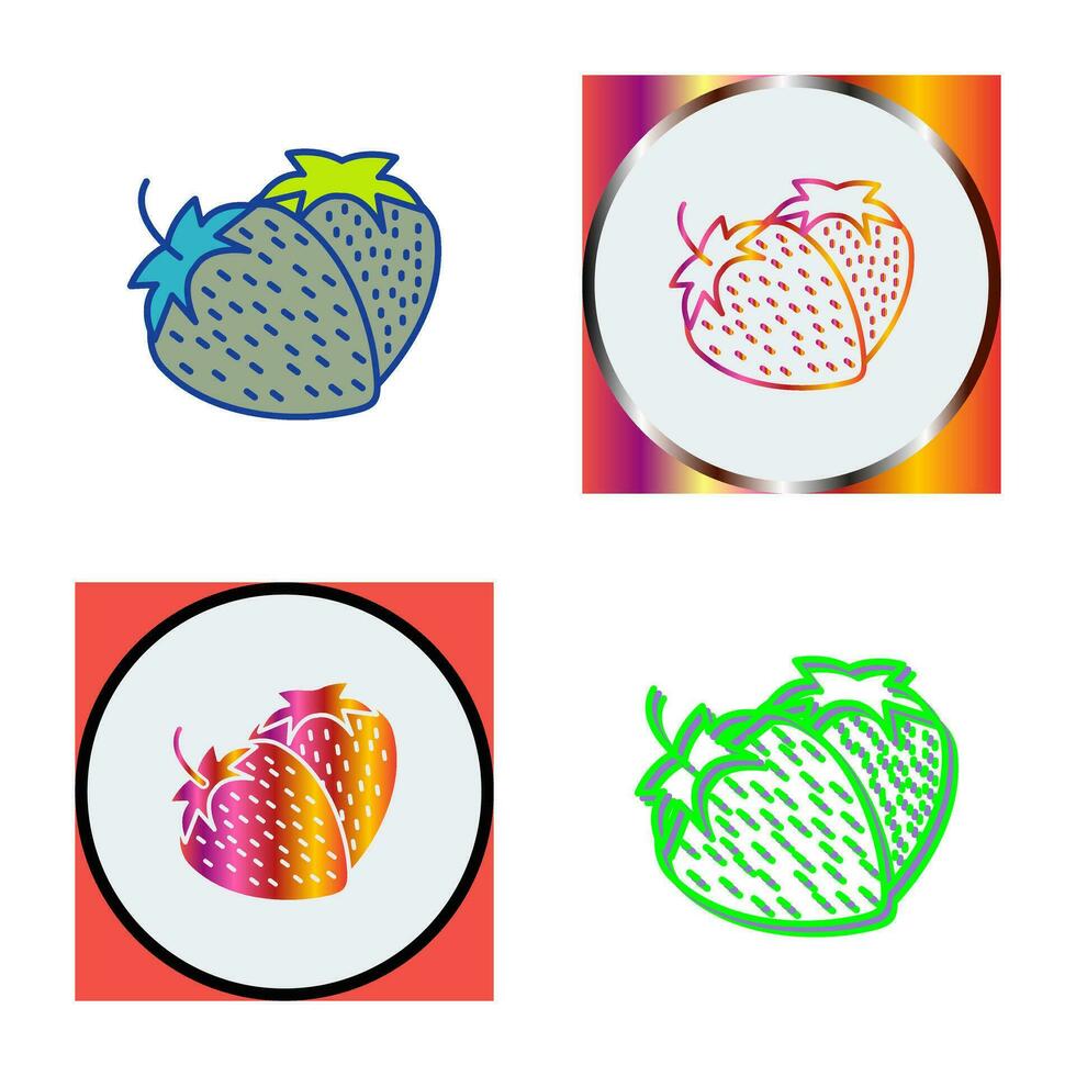 Strawberry Vector Icon