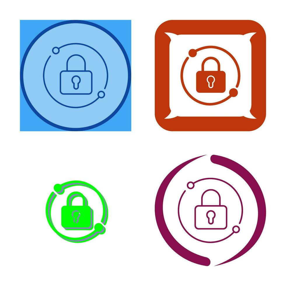 Pad Lock Vector Icon