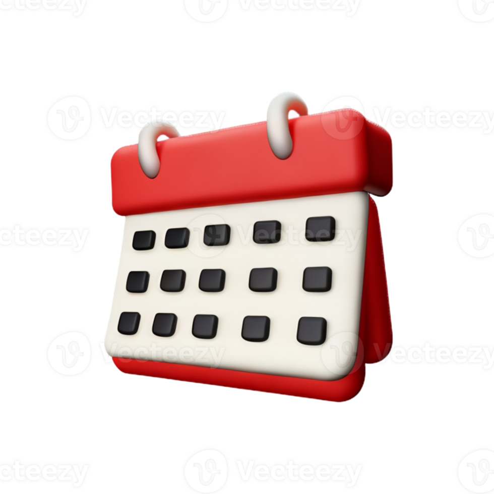 Calendar Date Event AI Generative png