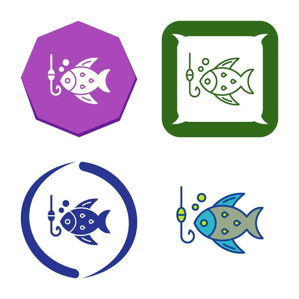 icono de vector de pesca