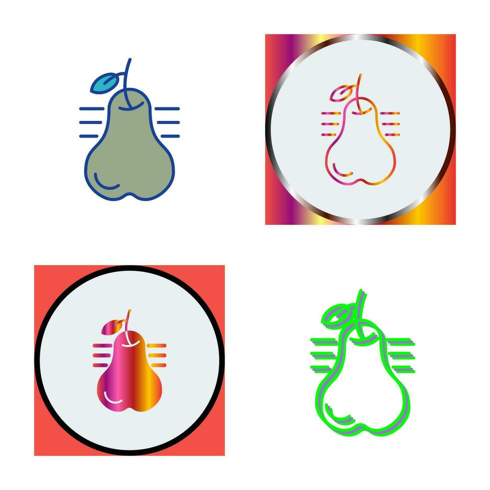Pear Vector Icon