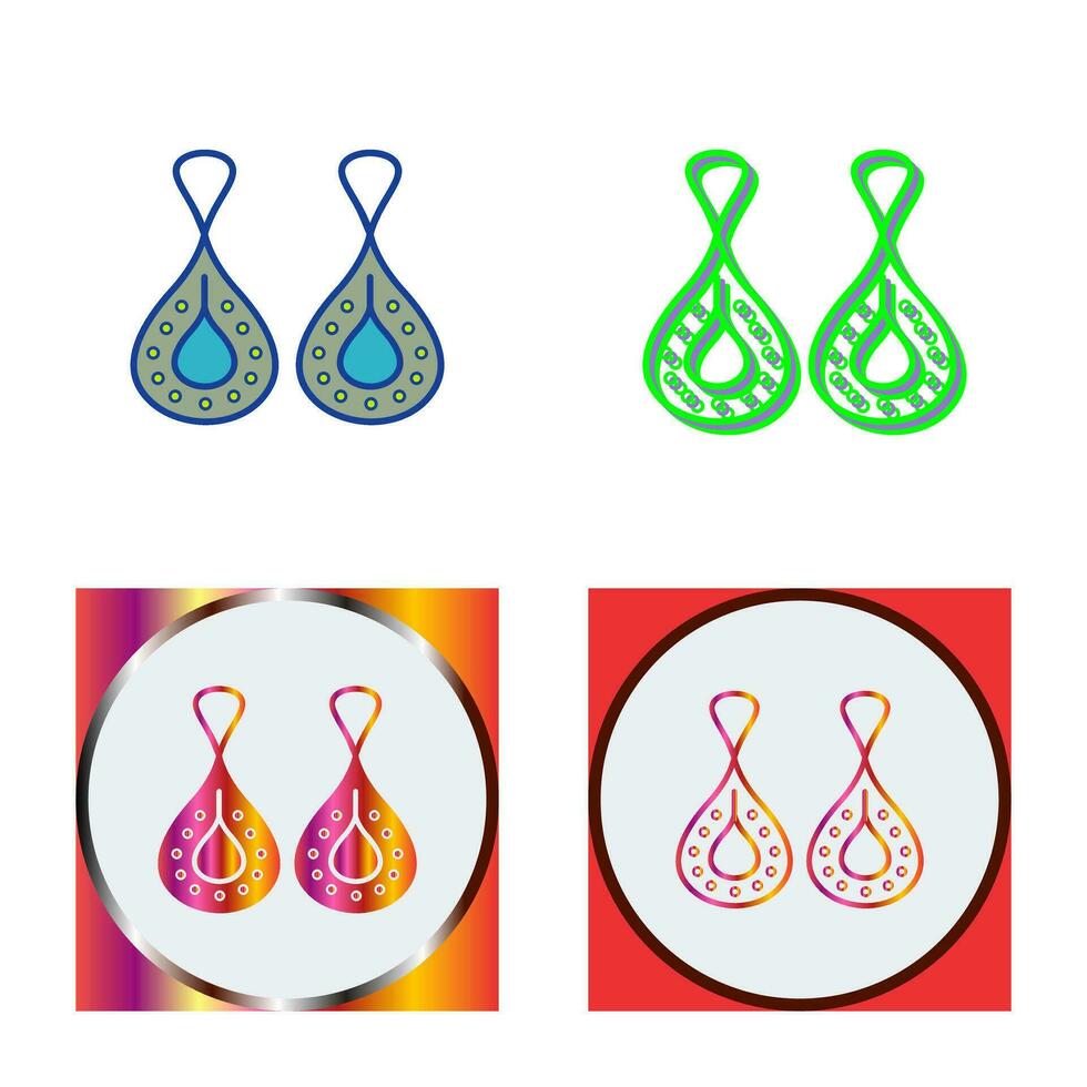 Earring Vector Icon