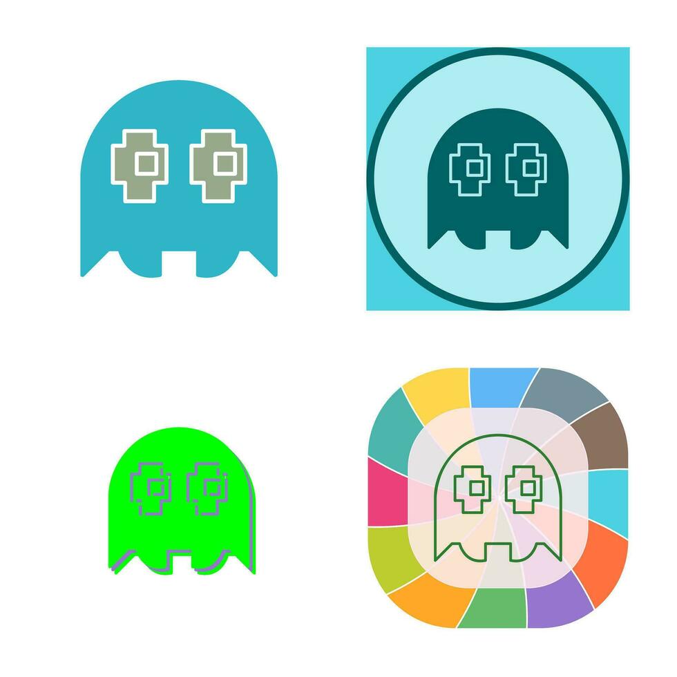 Unique Game Character Vector Icon
