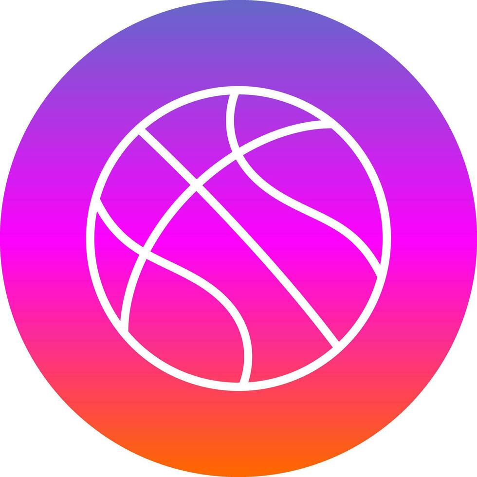 diseño de icono de vector de baloncesto