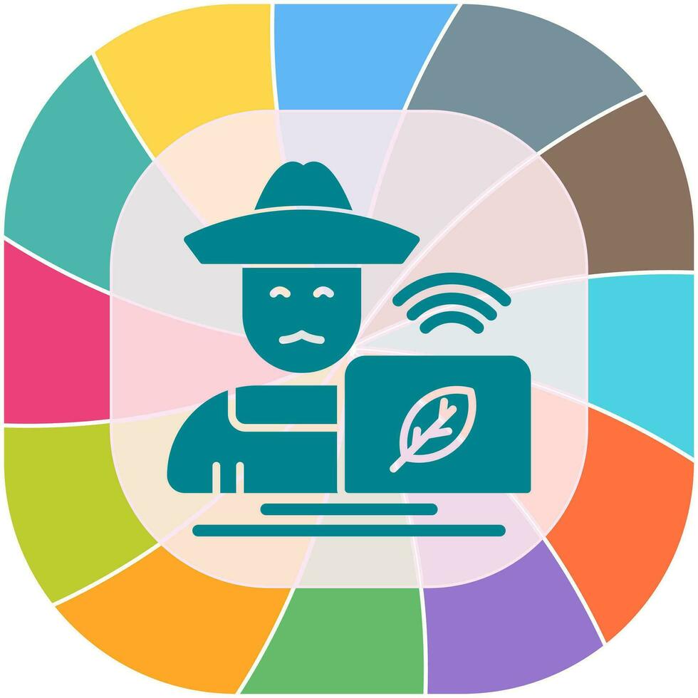 Farmer Vector Icon