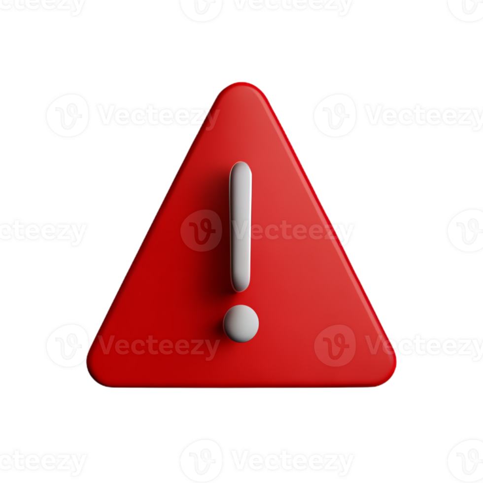 Attention Bell Alert AI Generative png
