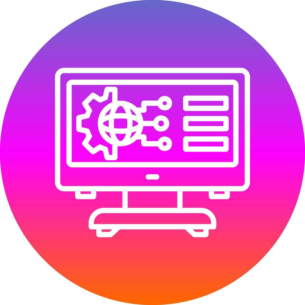 Digital Transformation Vector Icon Design